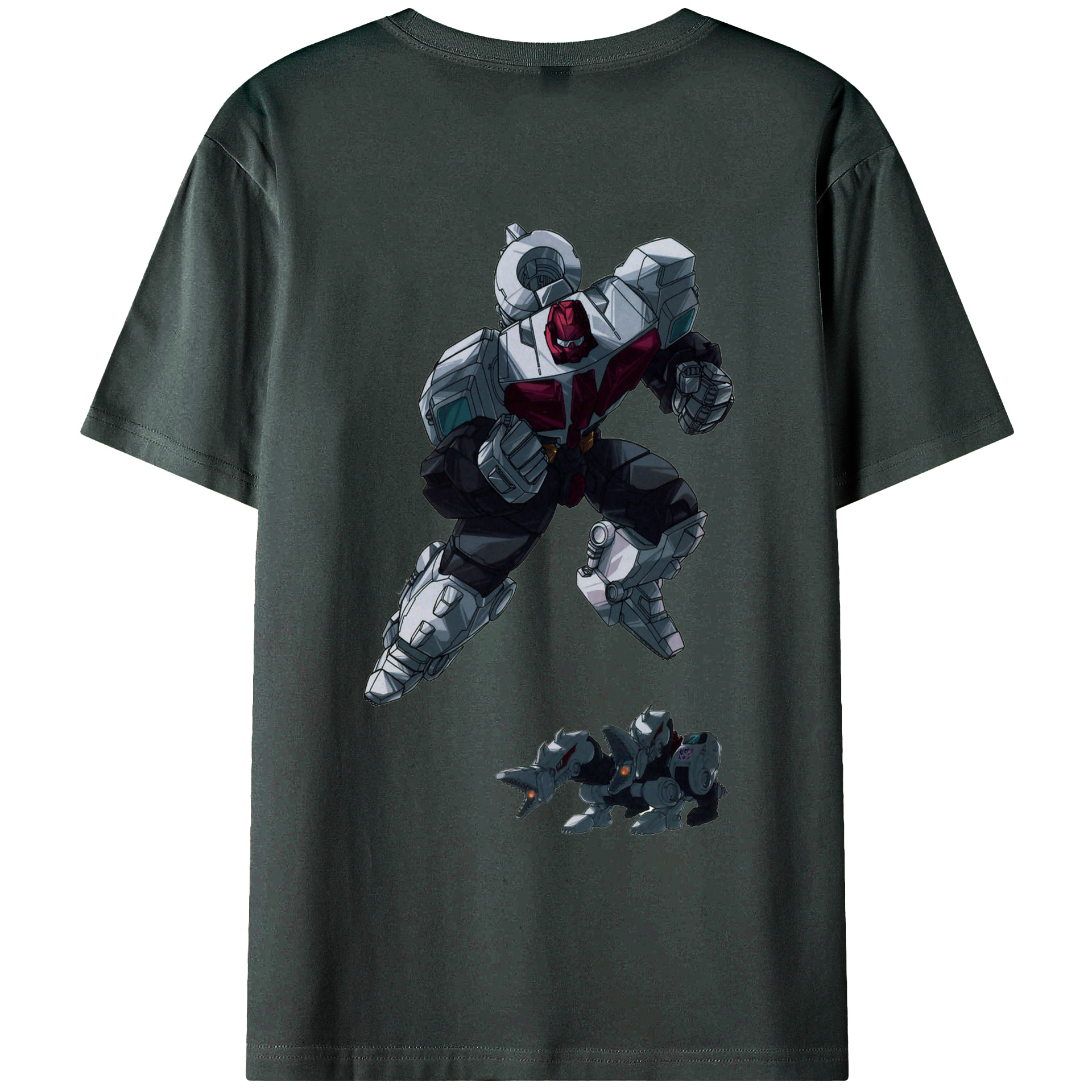 （画像用）  綿100％ メンズ半袖Tシャツ（バックプリント） 通気性